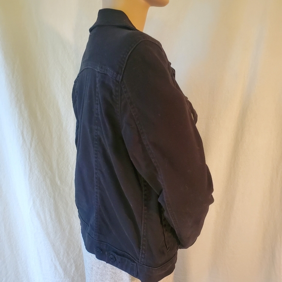 Levi's Black Denim Jacket - Picture 3 of 15